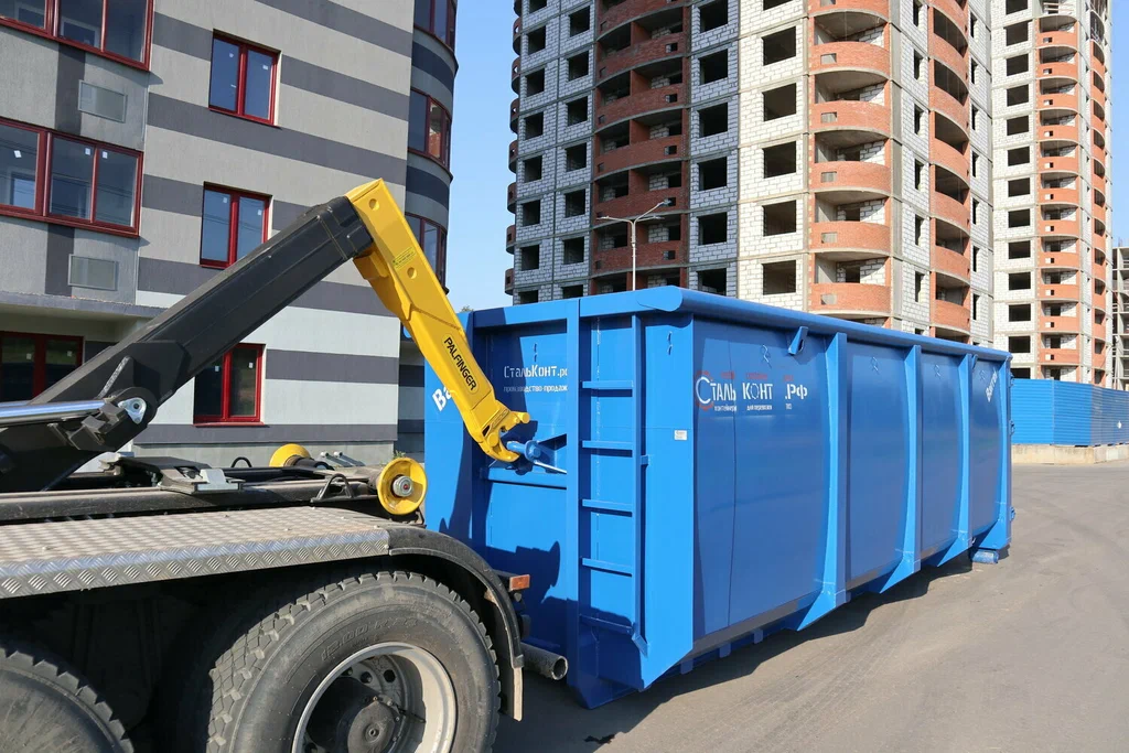 Аренда контейнера для мусора в Санкт-Петербурге в октябре