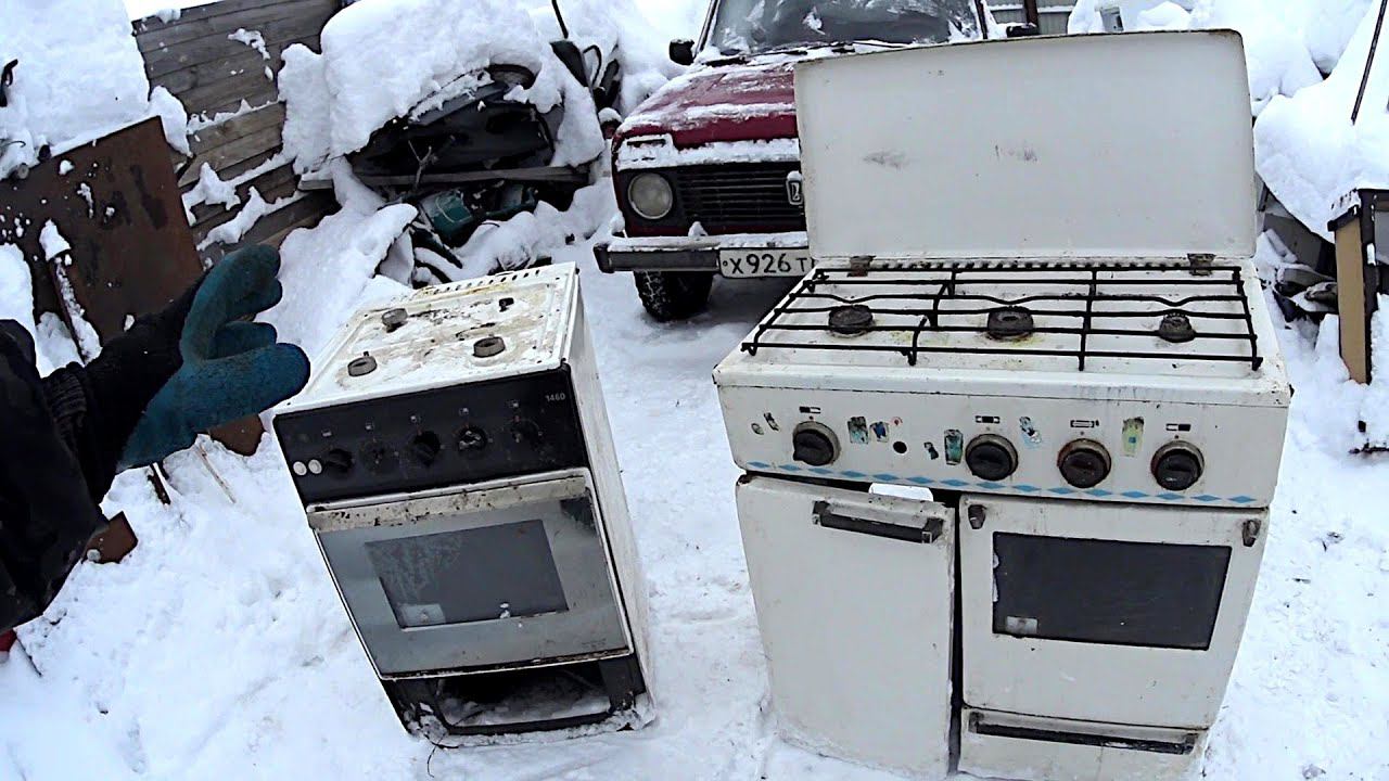 Вывоз газовых плит с утилизацией в Санкт-Петербурге в октябре
